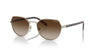 Vogue VO4242S Sunglasses | Size 53 / Pale Gold / Brown Gradient (3N 16%)