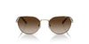 Vogue VO4242S Sunglasses | Size 53 / Gold / Dark Blue (3N 15.3%)