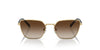 Vogue VO4245S Sunglasses | Size 53 / Gold / Brown Gradient (3N 16%)