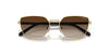 Vogue VO4245S Sunglasses | Size 53 / Gold / Brown Gradient (3N 16%)