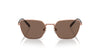 Vogue VO4245S Sunglasses | Size 53 / Gold / Brown Gradient (3N 16%)