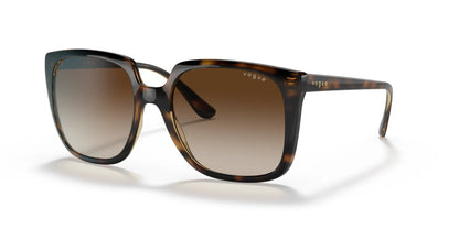 Vogue VO5411S Sunglasses Dark Havana / Brown Gradient
