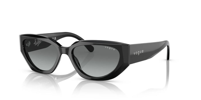 Vogue VO5438S Sunglasses | Size 52 / Black / Grey Gradient (2N 30.0%)