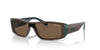 Vogue VO5442S Sunglasses / Top Brown / Green / Dark Brown (3N 14.5%)