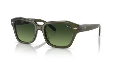 Vogue VO5444S Sunglasses Opal Green / Green Gradient