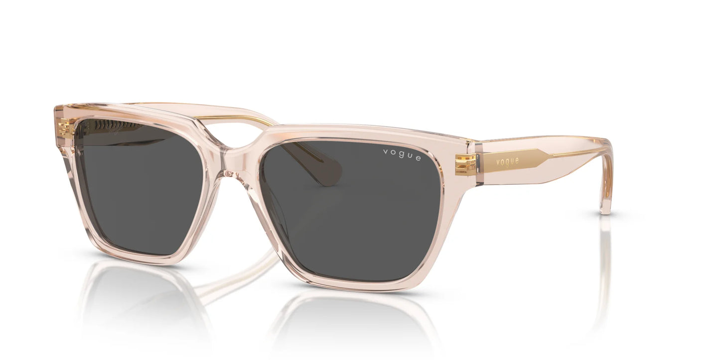 Vogue VO5512S Sunglasses Opal Light Peach / Dark Grey