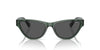Vogue VO5513S Sunglasses | Size 55 / Black / Dark Grey (3N 11.5%)