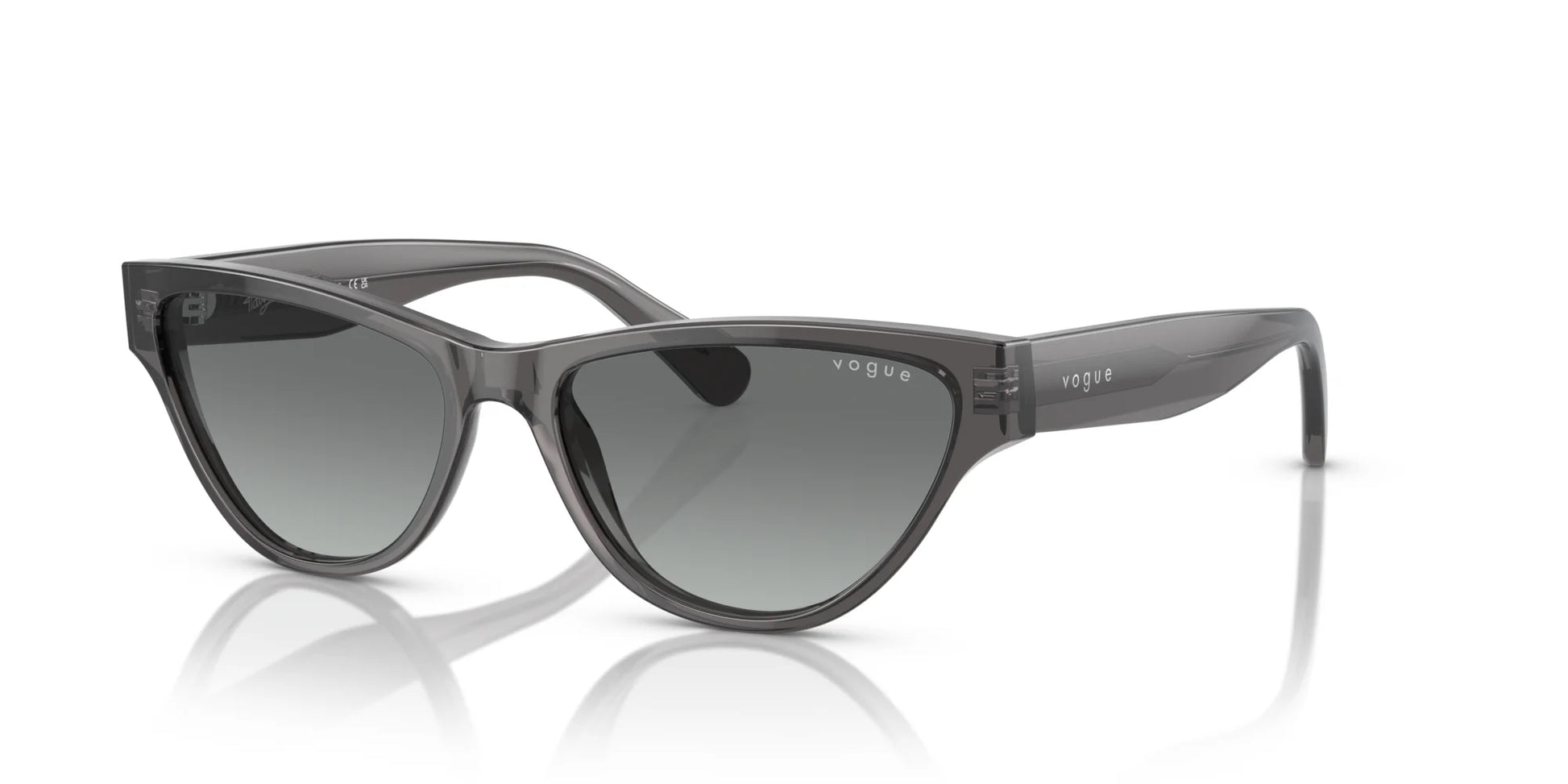 Vogue VO5513S Sunglasses Transparent Dark Grey / Grey Gradient