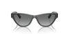 Vogue VO5513S Sunglasses | Size 55 / Black / Dark Grey (3N 11.5%)