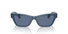 Vogue VO5514S Sunglasses | Size 53 / Black / Dark Grey (3N 11.5%)