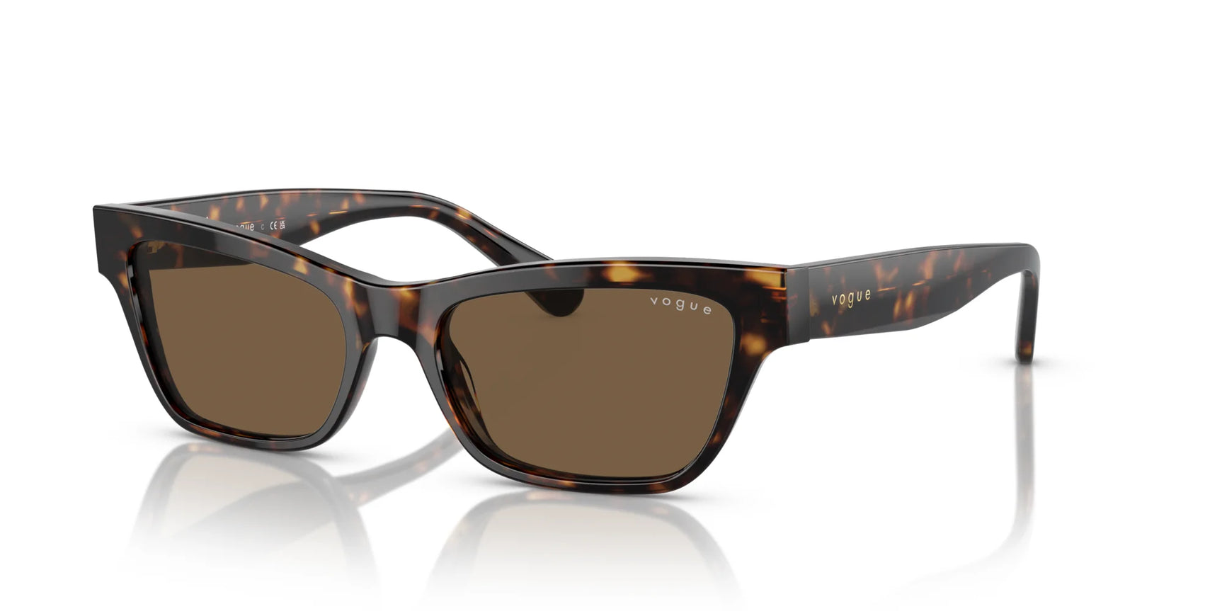 Vogue VO5514S Sunglasses Dark Havana / Dark Brown