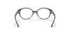 Vogue VY2009 Eyeglasses / Top Black / Transparent / Size 46
