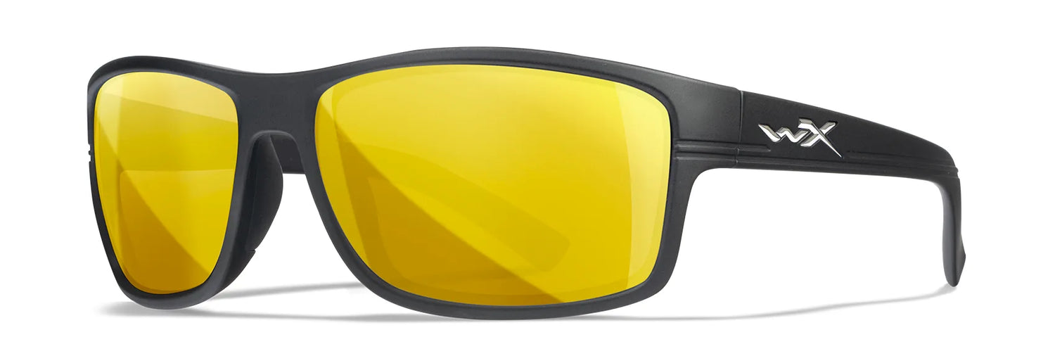 Wiley X Felix Sunglasses Matte Black / Gold Mirror