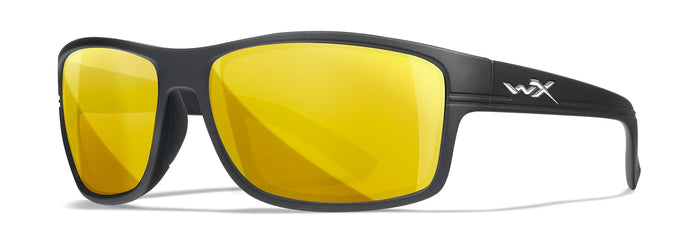 Wiley X FELIX Sunglasses / Matte Black / Gold Mirror