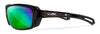 Wiley X WAVE Sunglasses / Gloss Black / CAPTIVATE™ Polarized Grey