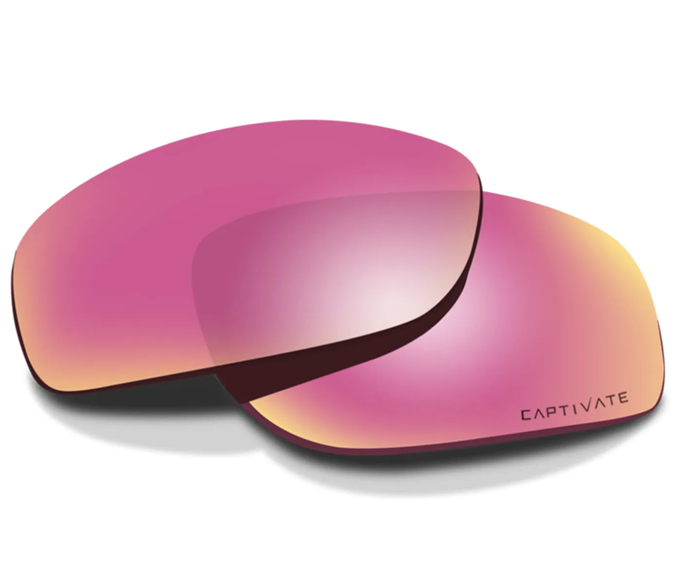 Wiley X Mystique Lenses / CAPTIVATE™ Polarized Rose Gold Mirror
