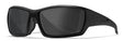 Wiley X Shadow Sunglasses Matte Black / CAPTIVATE™ Grey
