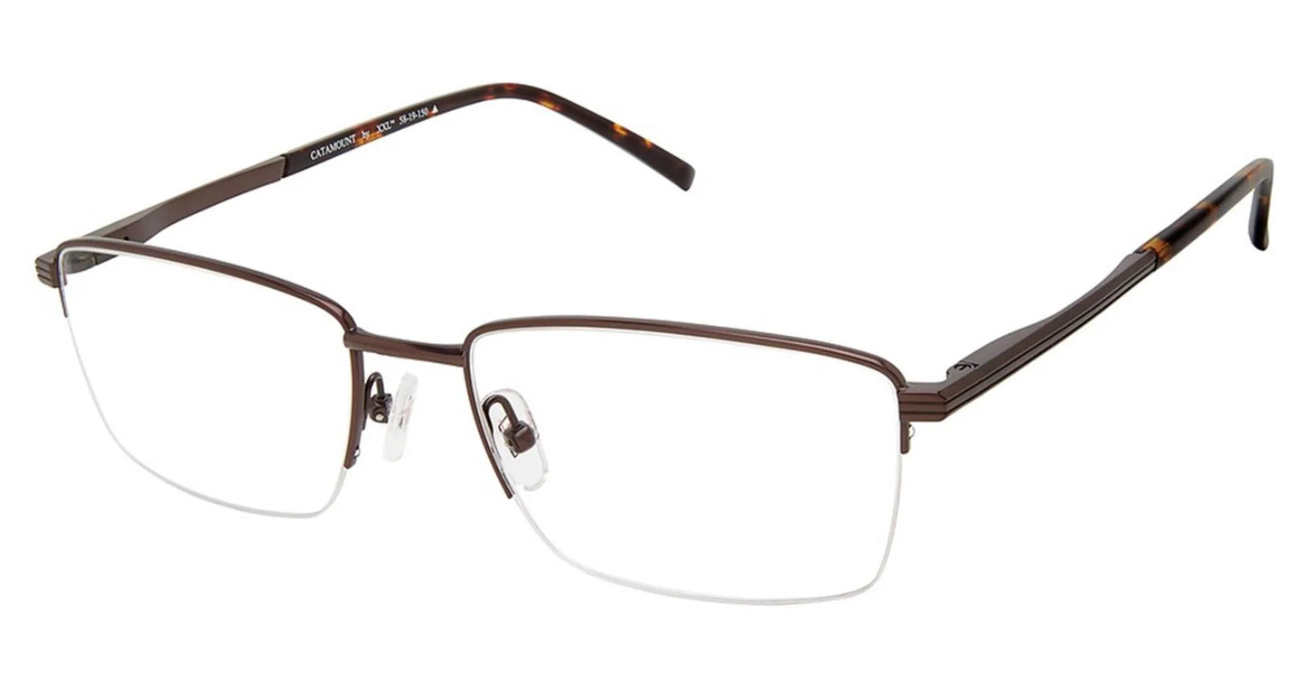 XXL Eyewear Catamount Eyeglasses Brown