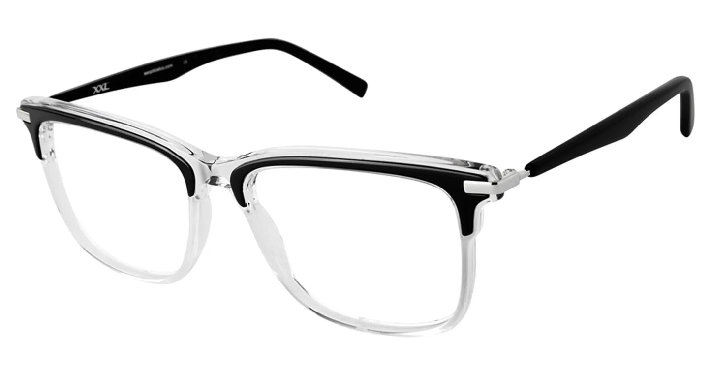 XXL Eyewear Commander Eyeglasses Black / Crystal