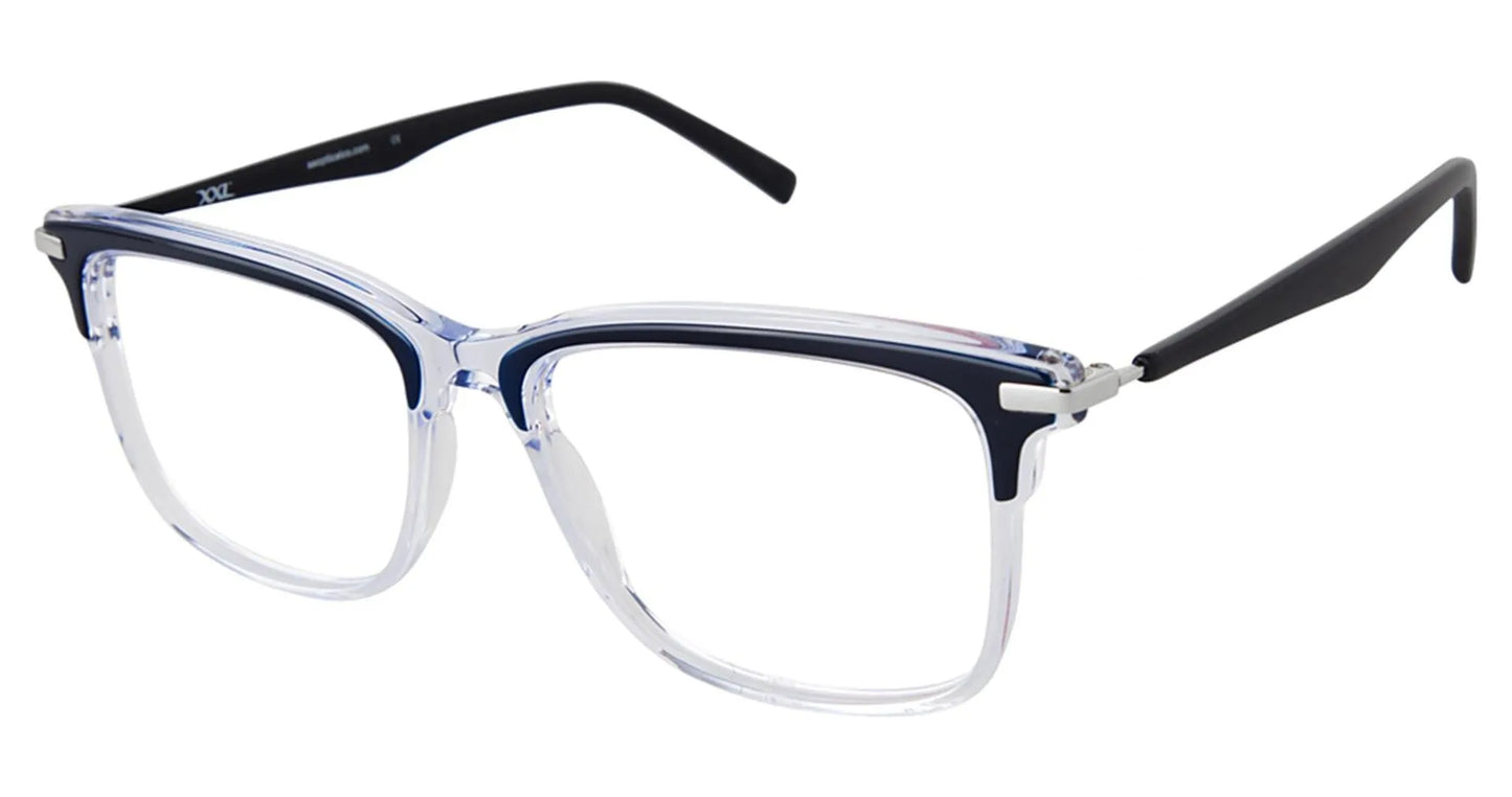 XXL Eyewear Commander Eyeglasses Navy / Crystal