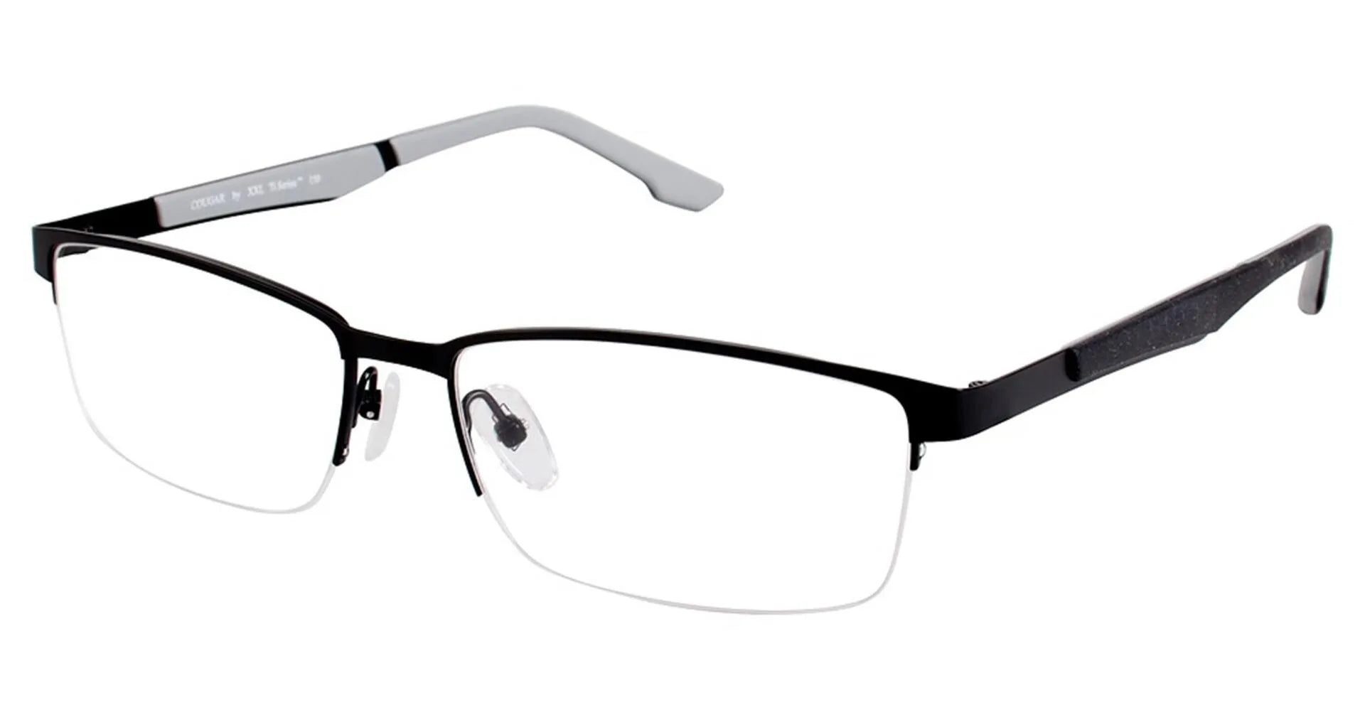 XXL Eyewear Cougar Eyeglasses Black