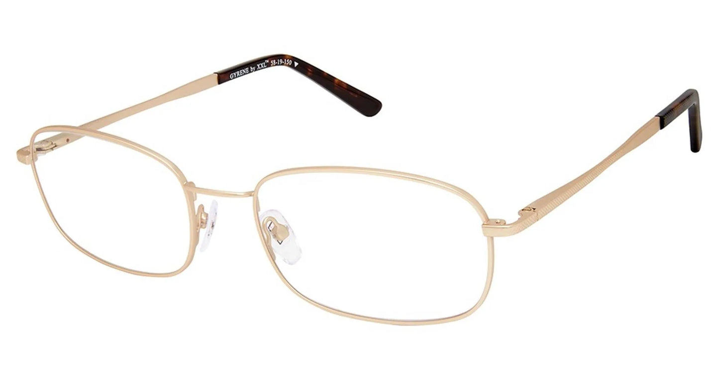XXL Eyewear Gyrene Eyeglasses Gold