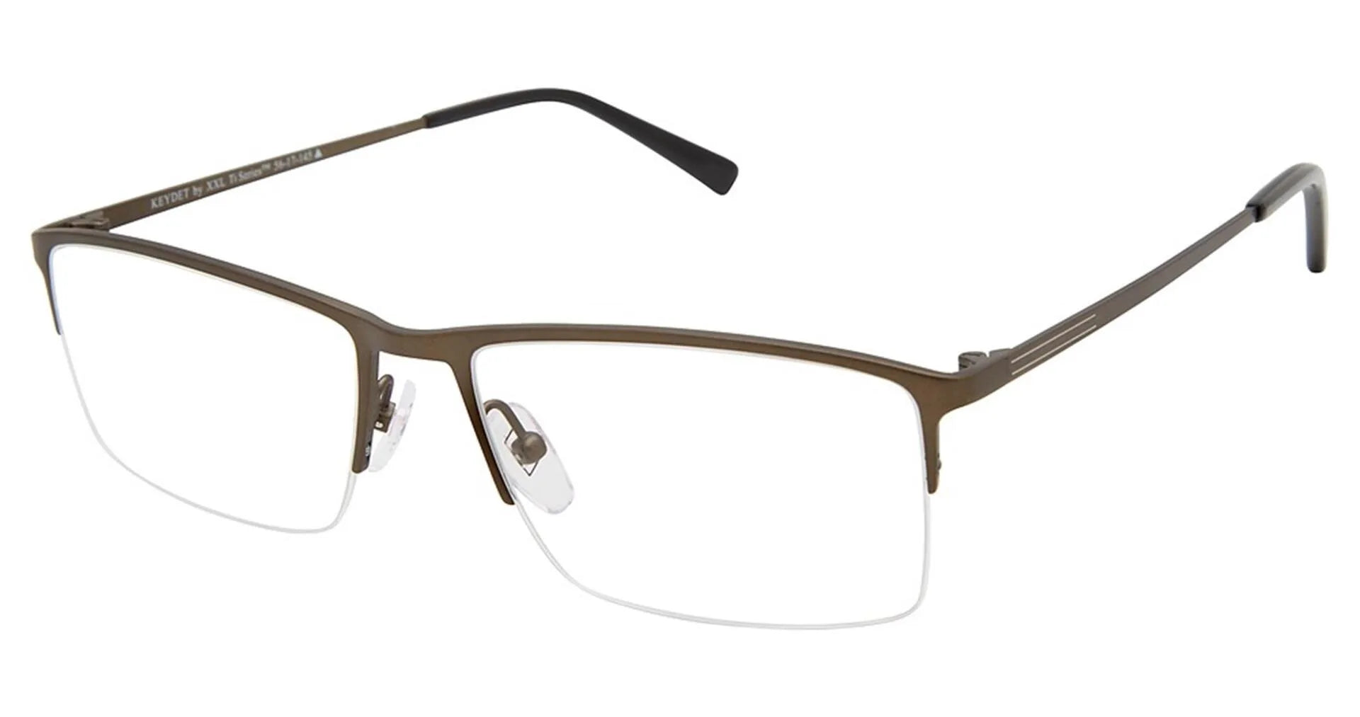 XXL Eyewear Keydet Eyeglasses Gunmetal
