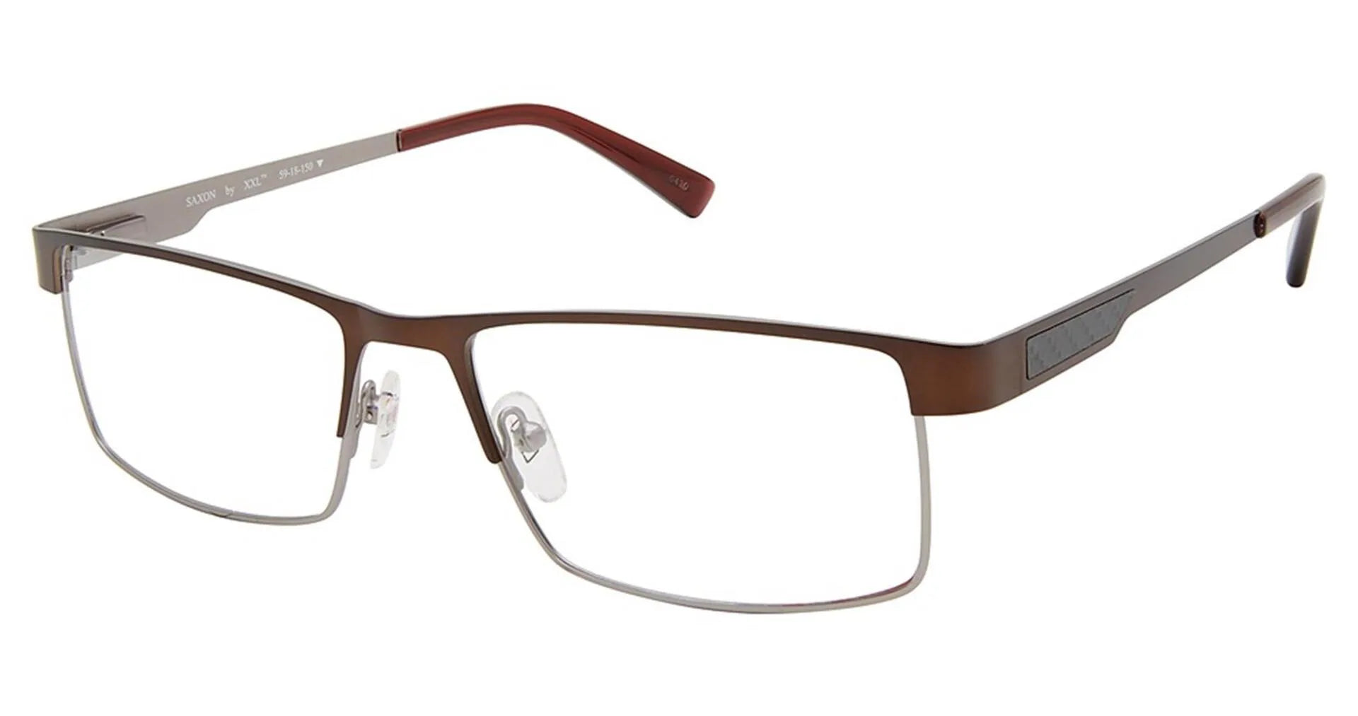 XXL Eyewear Saxon Eyeglasses Brown