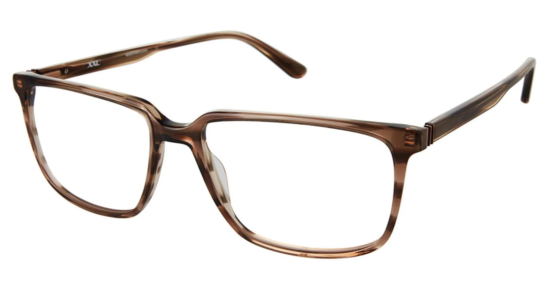 XXL Eyewear Tuga Eyeglasses Brown Horn