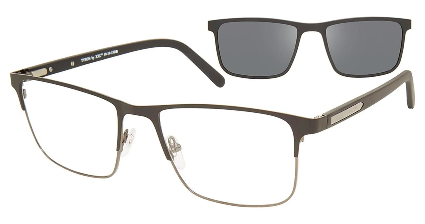 XXL Eyewear Tyson Eyeglasses Black