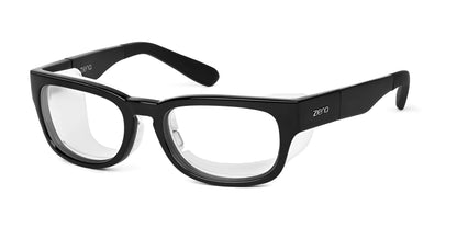 Ziena Kai Eyeglasses Glossy Black / Clear / Frost