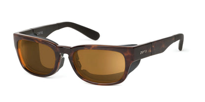 Ziena Kai Sunglasses Tortoise / Polarized Copper / Black