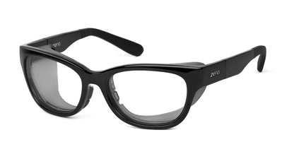 Ziena Marina Eyeglasses Glossy Black / Clear / Black