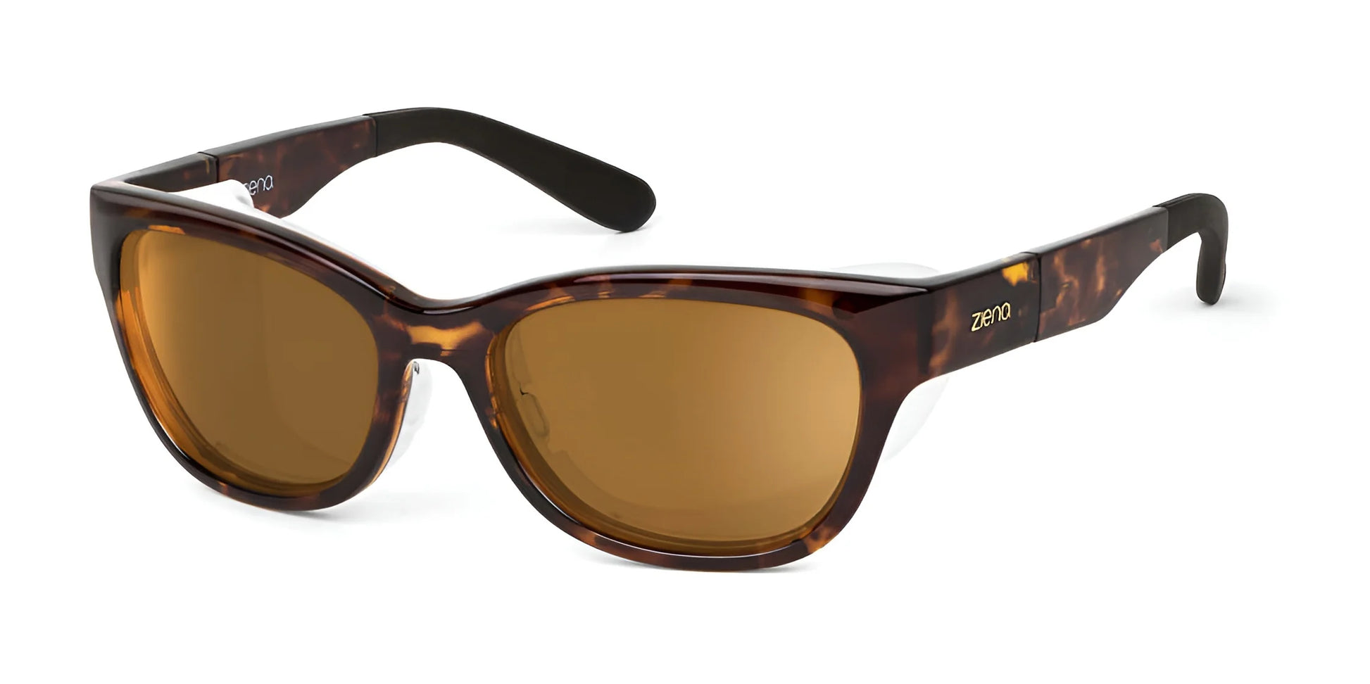 Ziena Marina Sunglasses Tortoise / Polarized Copper / Frost