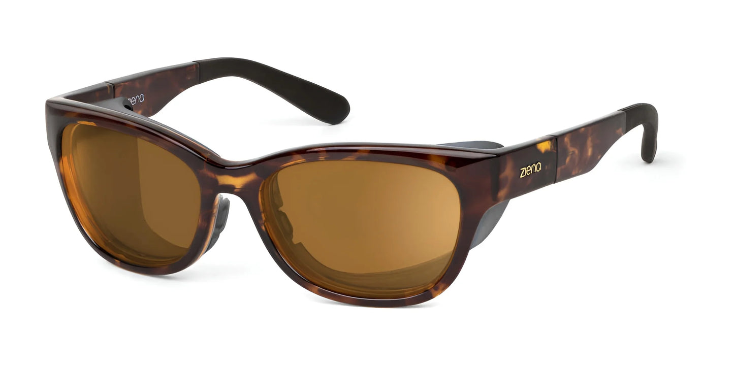 Ziena Marina Sunglasses Tortoise / Polarized Copper / Black