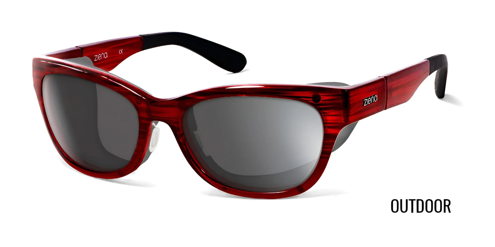 Ziena Marina Sunglasses Merlot / DARKshift™ Photochromic - Clr to DARK Gray / Black