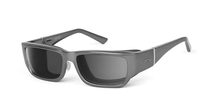 Ziena Nereus Sunglasses Titan / Gray +2.50 / Black