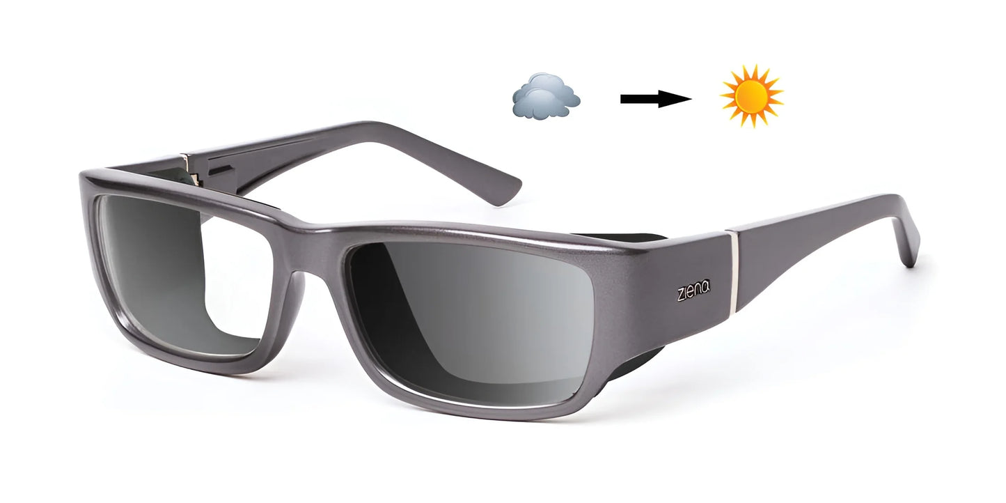 Ziena Nereus Sunglasses Titan / DARKshift™ Photochromic - Clr to DARK Gray / Black