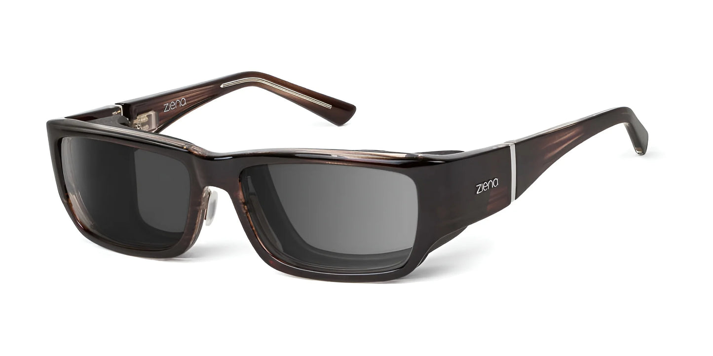 Ziena Nereus Sunglasses Veneer / Gray +2.50 / Black