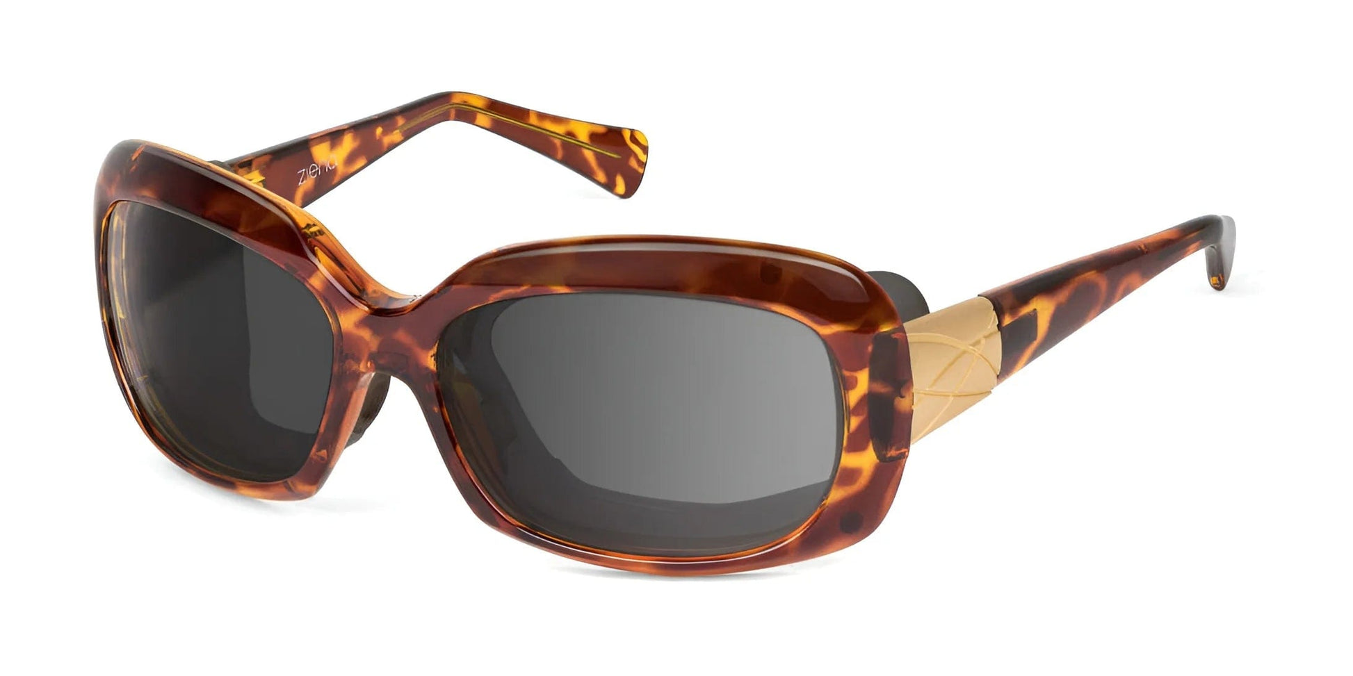 Ziena Oasis Sunglasses Tortoise / Ultra Dark (0.5%) / Black