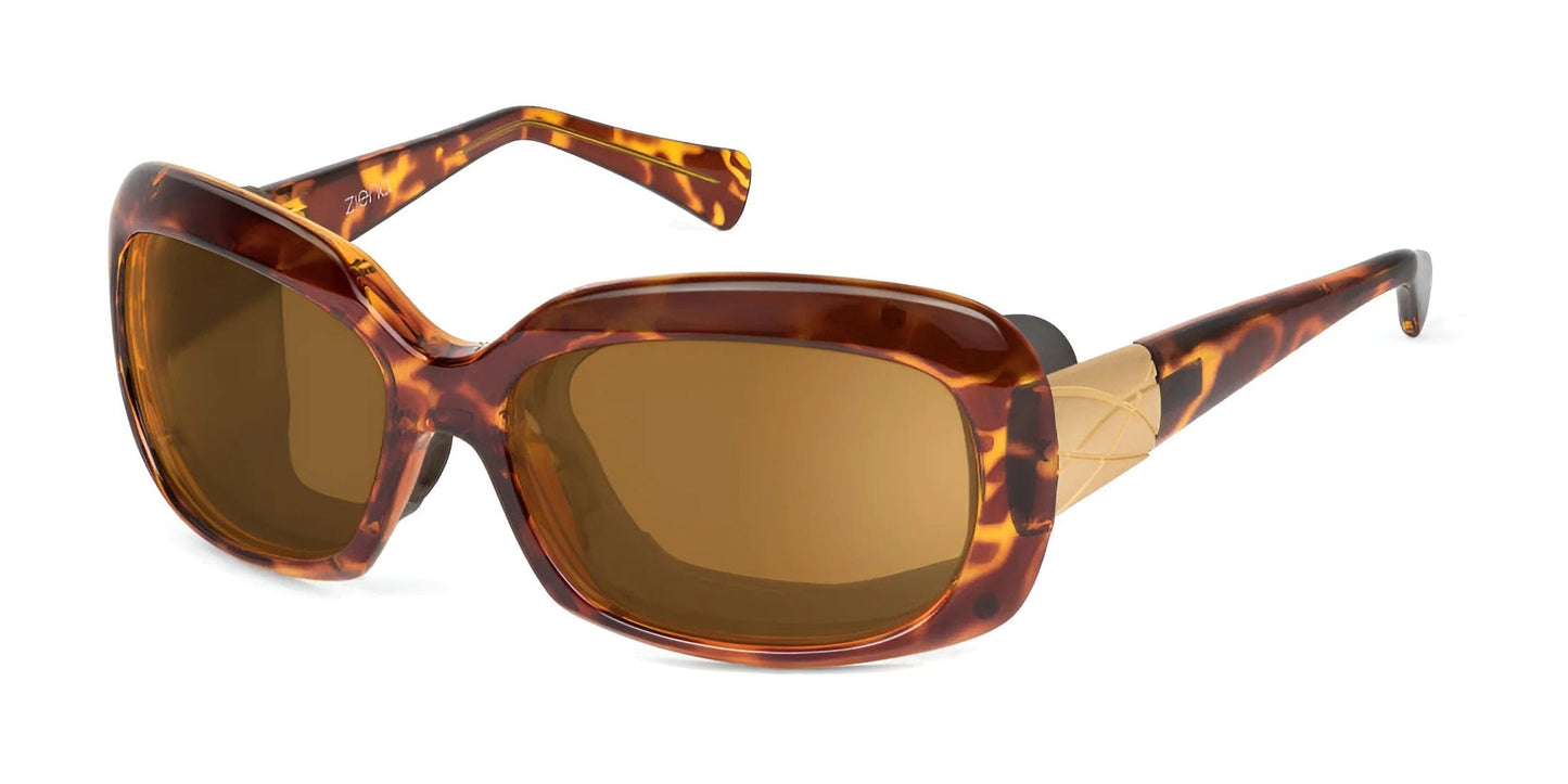 Ziena Oasis Sunglasses Tortoise / Polarized Copper / Black