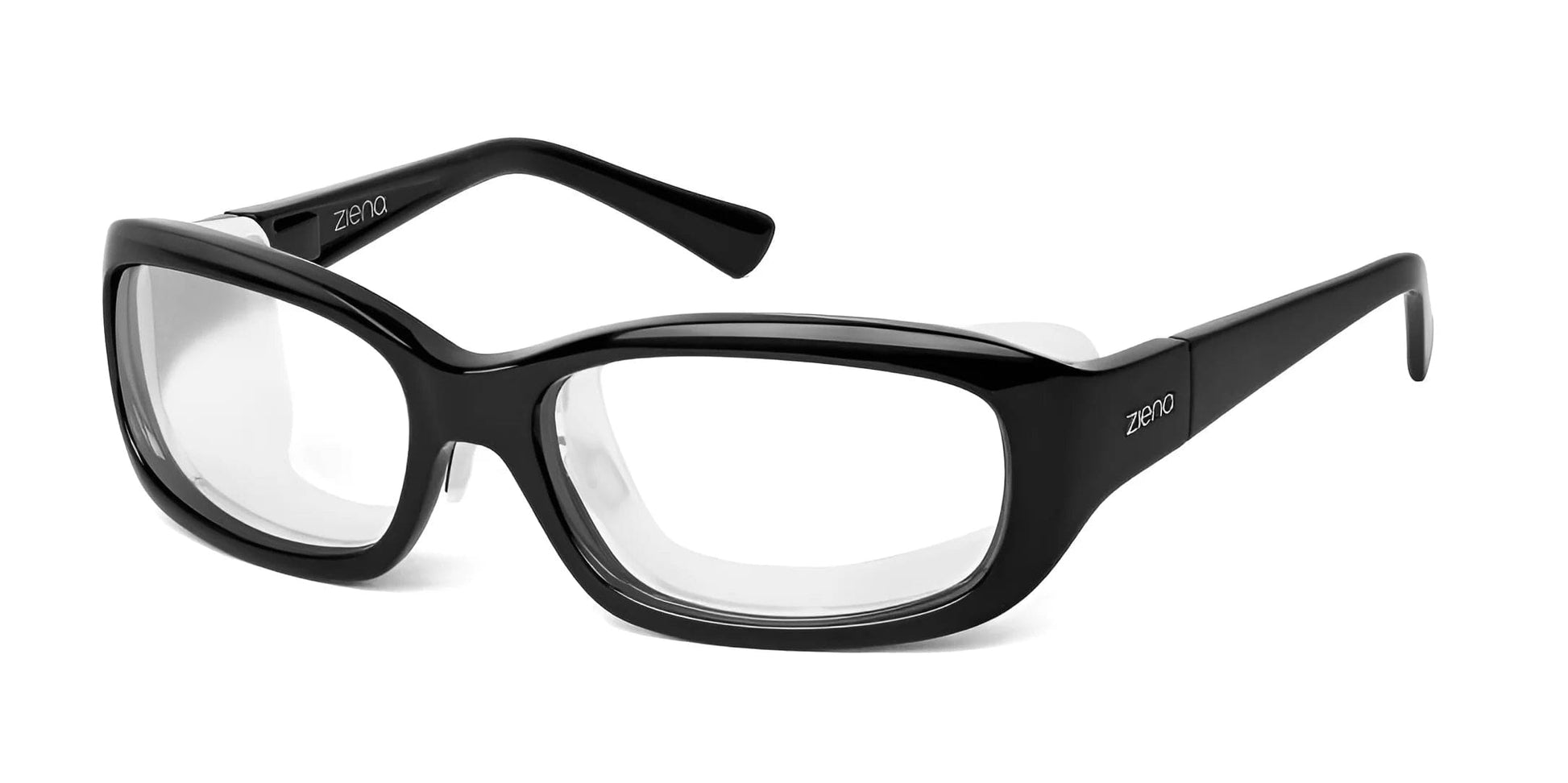 Ziena Verona Eyeglasses Glossy Black / Clear +2.50 / Frost