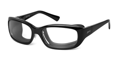 Ziena Verona Eyeglasses Glossy Black / Clear +2.50 / Black
