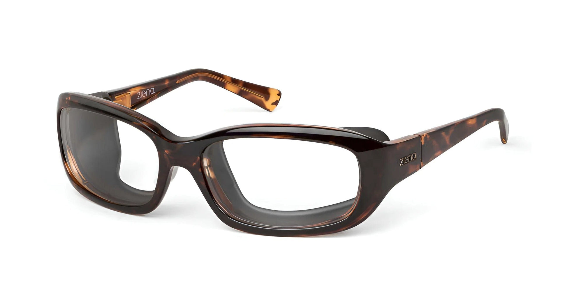 Ziena Verona Eyeglasses Tortoise / Clear +2.50 / Black