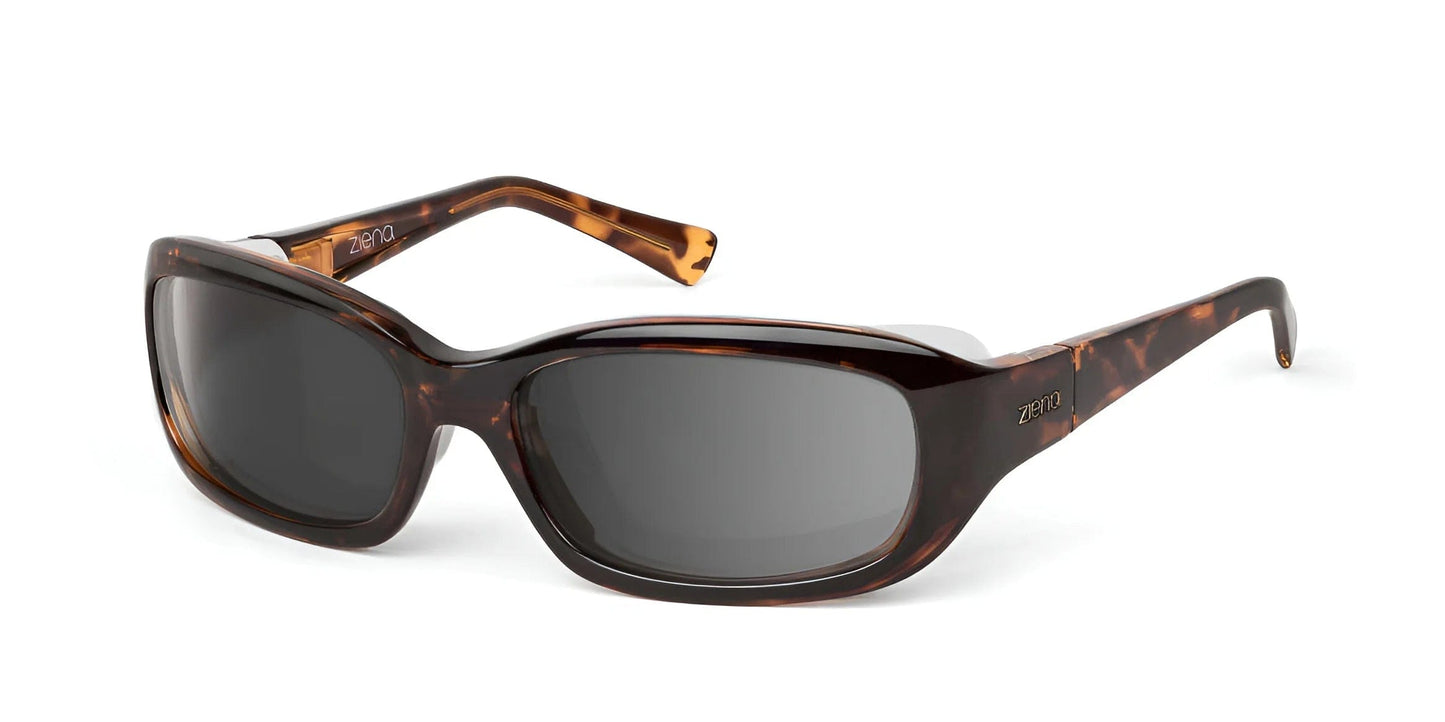 Ziena Verona Sunglasses Tortoise / Gray +2.50 / Frost