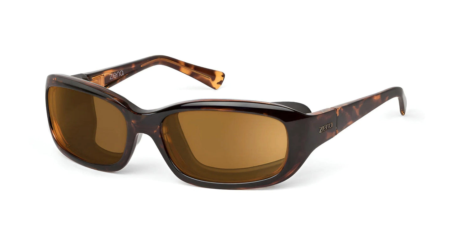 Ziena Verona Sunglasses Tortoise / Polarized Copper / Black