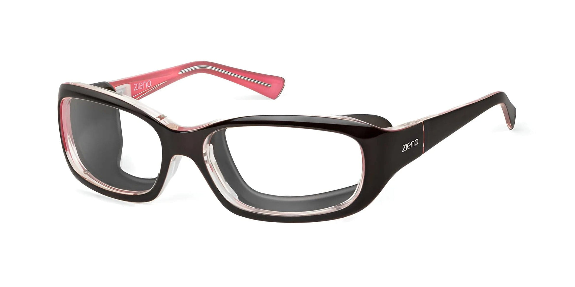 Ziena Verona Eyeglasses Rose / Clear +2.50 / Black