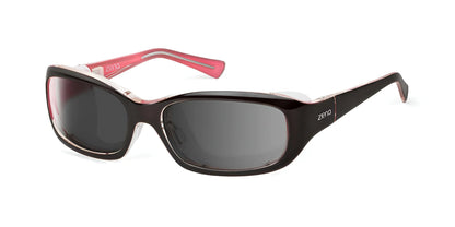 Ziena Verona Sunglasses Rose / Gray +2.50 / Frost