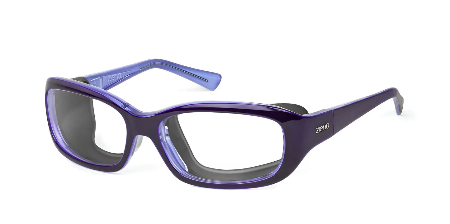 Ziena Verona Eyeglasses Lilac / Clear +2.50 / Black